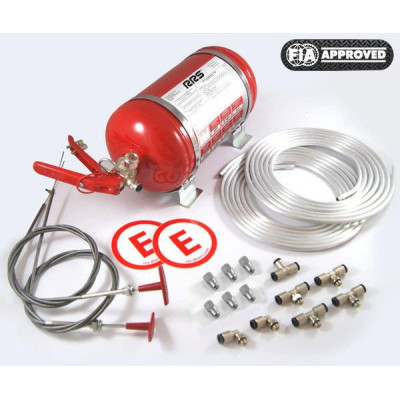 Mechaniczny system gaśniczy RRS ECOFIREX FIA 4,25L