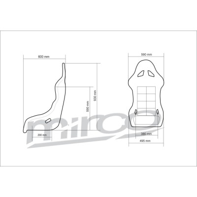 Fotel MIRCO GT FIA ALKANTARA