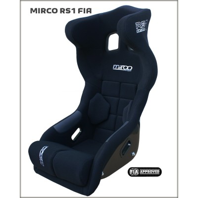 Fotel MIRCO RS1 FIA CZARNY
