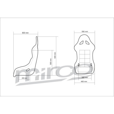 Fotel MIRCO GT FIA 3D