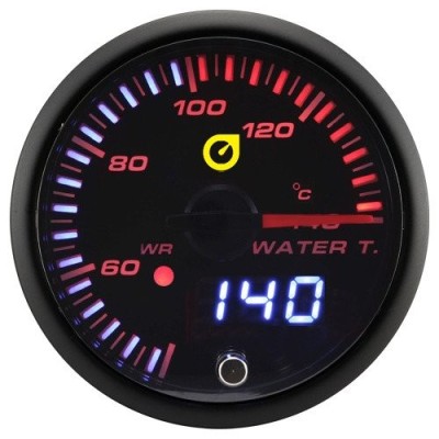 Wskaźnik temperatury wody Auto Gauge - WARNING LED
