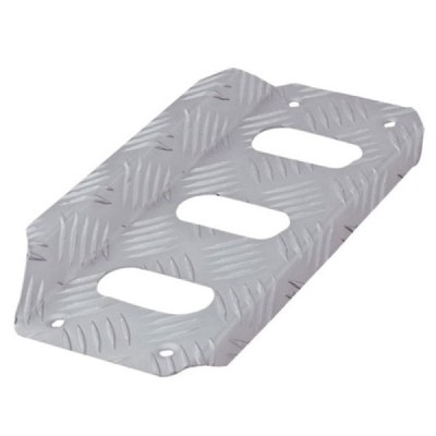 Oparcie lewej stopy kierowcy OMP (ryflowane)